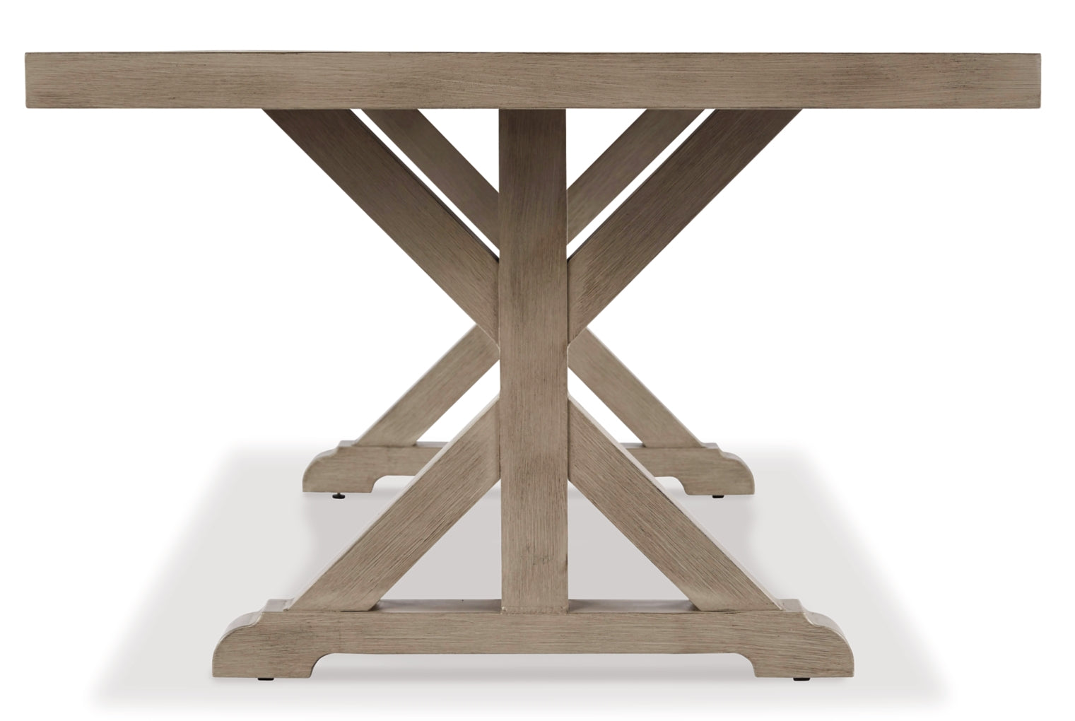 Beachcroft RECT Dining Table with Umbrella Option