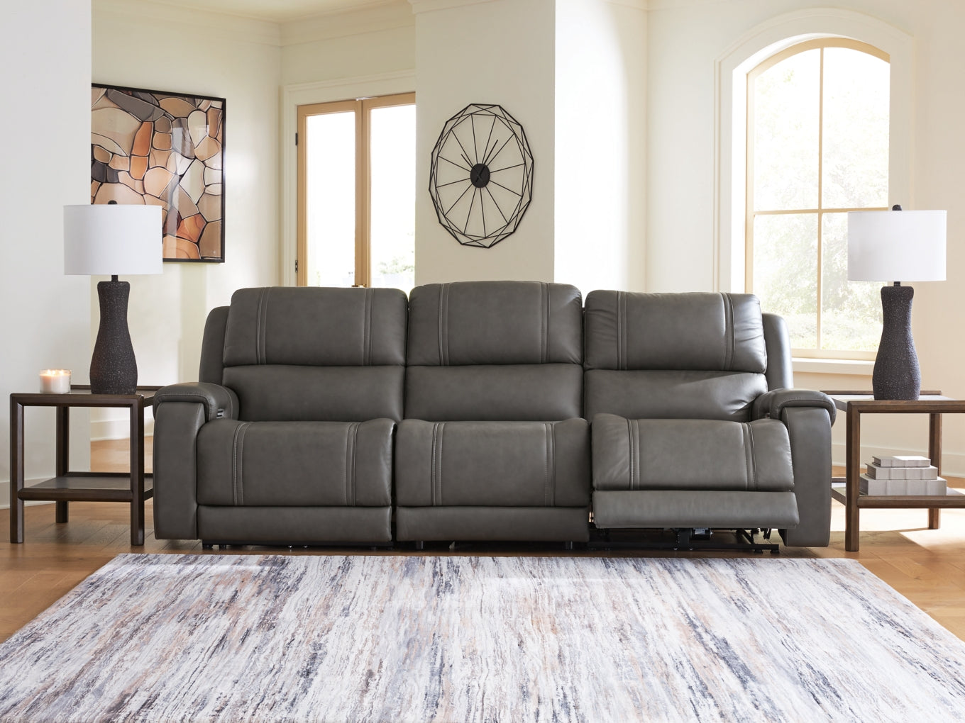5Z-Harrenhurst 3-Piece Power Sectional Reclining Sofa