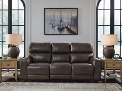 Beadel Power Reclining Sofa with Adjustable Headrest