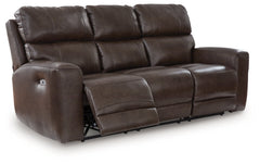 Beadel Power Reclining Sofa with Adjustable Headrest