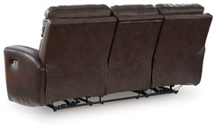 Beadel Power Reclining Sofa with Adjustable Headrest
