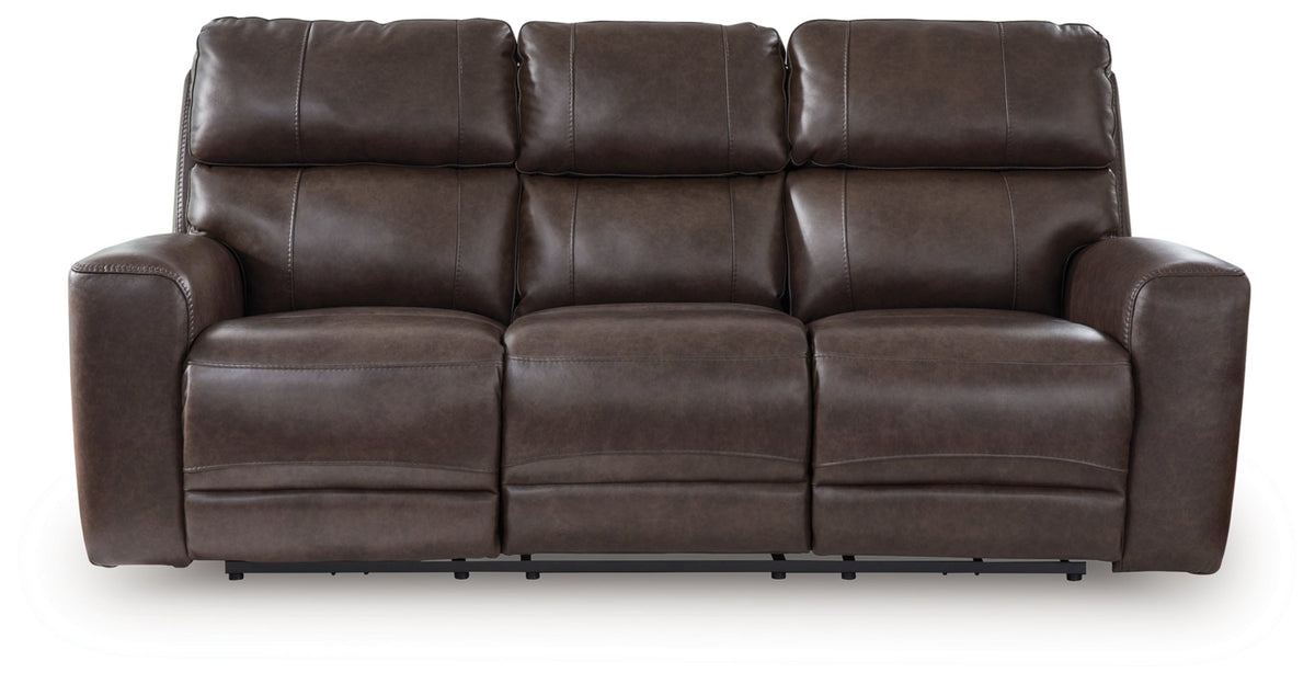 Beadel Power Reclining Sofa with Adjustable Headrest