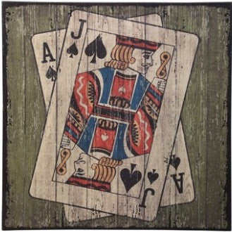 Art Black Jack Canvas
