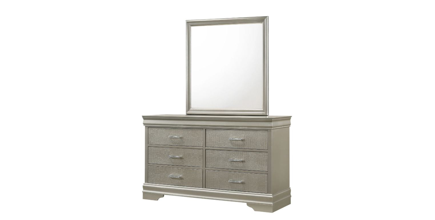 Amalia Champaign Queen Bedroom Set