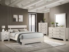 Atticus White Full Bedroom Set