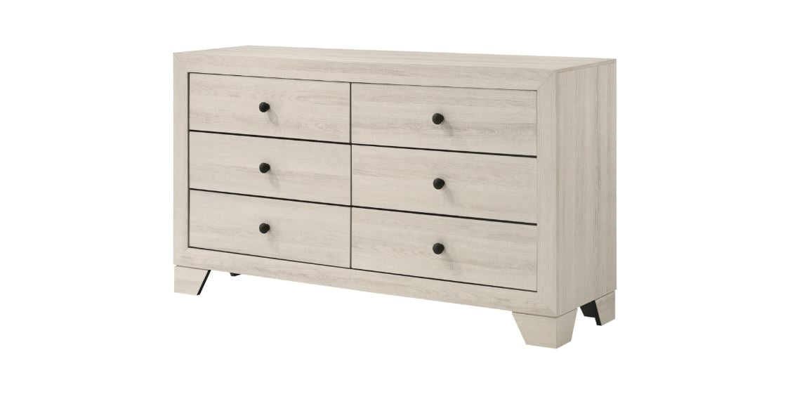 Atticus White Full Bedroom Set