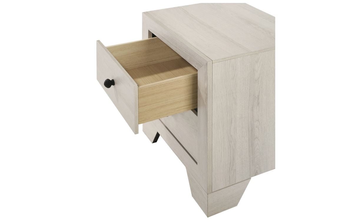 Atticus White Full Bedroom Set