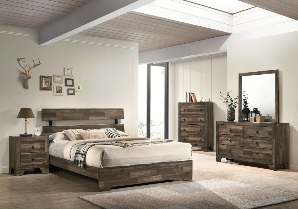 Atticus Brown Twin Bed