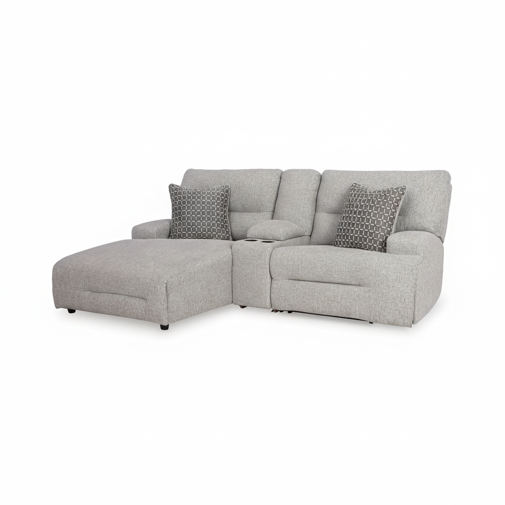 Acklen Place 3-Piece Power Reclining Sectional Sofa with Chaise