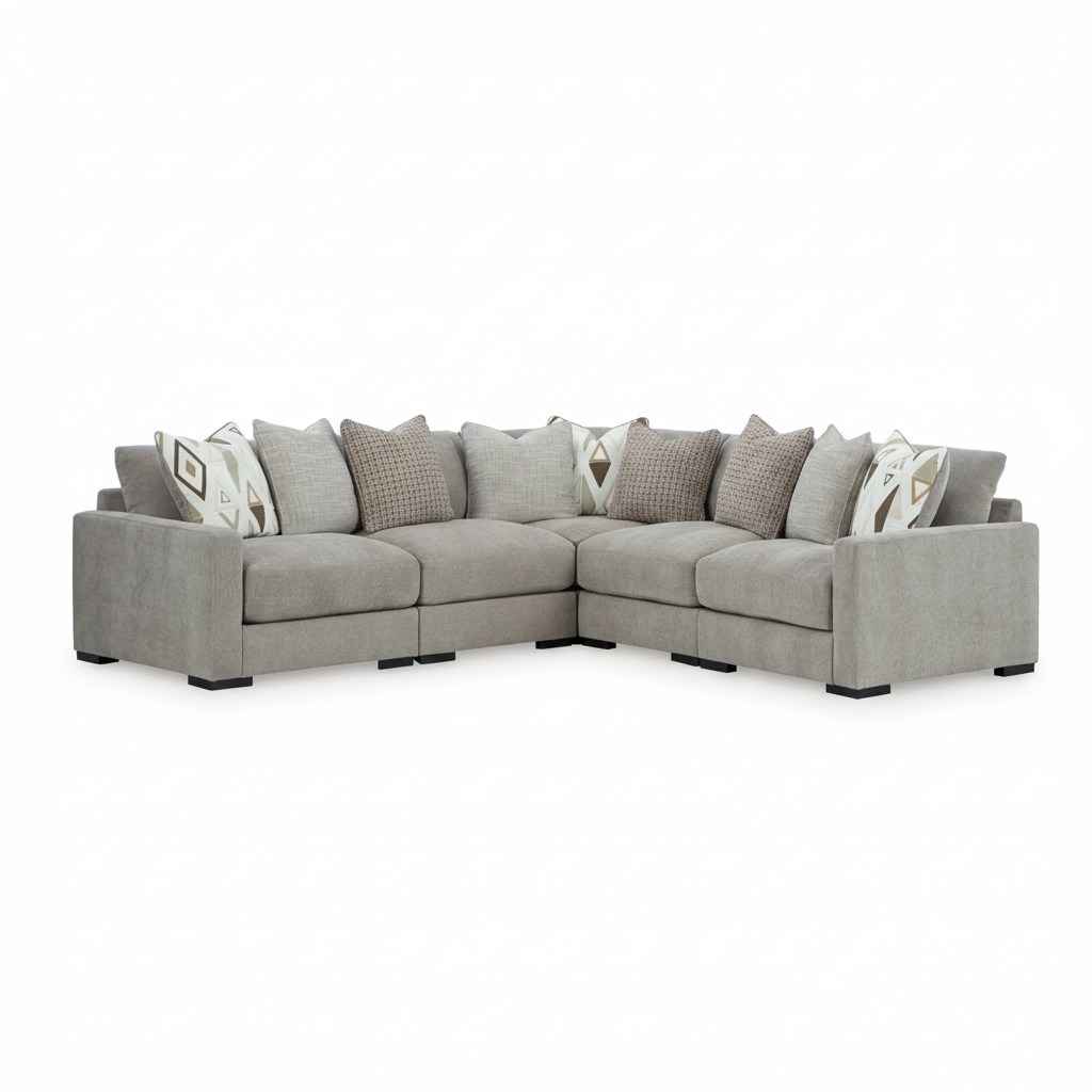 Aslan Court 5-Piece Sectional