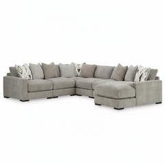 Aslan Court 6-Piece Sectional with Chaise