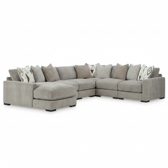 Aslan Court 6-Piece Sectional with Chaise