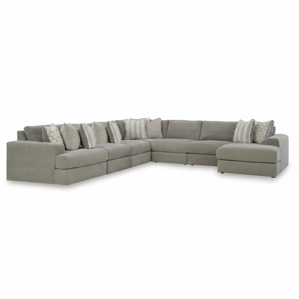 Avaliyah 7-Piece Sectional with Chaise