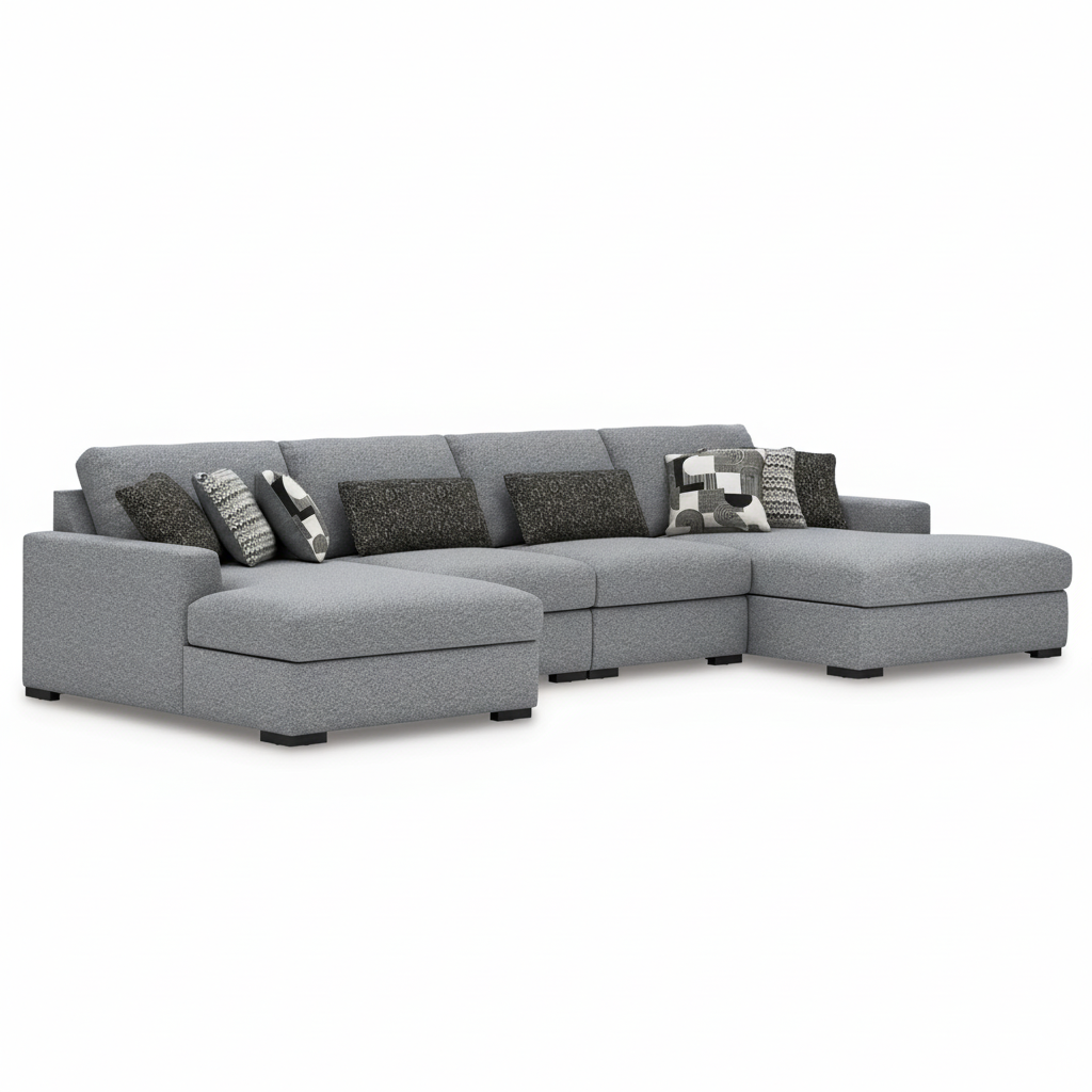 Bealton 4-Piece Sectional with Double Chaise