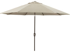Beige 9' Octagonal Patio Umbrella